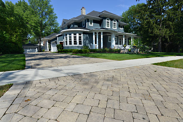 Permeable Paver Driveway in Grapevine, TX